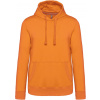 KARIBAN VINTAGE K489 / Pánska mikina s kapucňou - orange L
