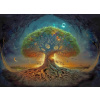 Dřevěné puzzle Tree of Life A3