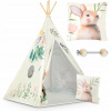 Stan pre deti - Tipi stan pre deti lesné zvieratá Teeee Wigwam Stabilizer vankúš (Tipi stan pre deti lesné zvieratá Teeee Wigwam Stabilizer vankúš)