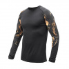Tričko dlhé pánske SENSOR MERINO IMPRESS čierne/cosmos L