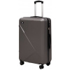 ROWEX Veľký rodinný cestovný kufor s TSA zámkom, envelope sivý 4313/SED