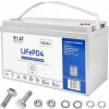 VOLT Polska LiFePO4 batéria 12V 150Ah s BMS | 6000 cyklov, len 13,5 kg