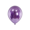 PartyDeco Balónik latexový lesklý Glossy fialový 27 cm