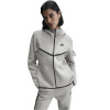 Nike Women's Tech Fleece Zip Hoodie Grey/Black 14 (L)