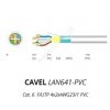 LAN kábel CAVEL 641, Cat6, PVC, F/UTP (FTP), predaj na metre