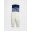 GAP Baby rebrované nohavice 3 ks Viacfarebná 6-12M Viacfarebná Viacfarebná