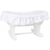 Small Foot Kolíska pre bábiky Bassinet biela