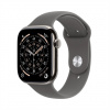 Apple Watch Series 11 GPS + Cellular 42mm Prírodný titán s kamenno sivým športovým remienkom - S/M MF8M4WF-A