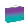 KARTON P+P lamino hranatý A4 OXY Ombre Purple-blue