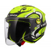 LS2 Helmets LS2 OF622 FUNNY II GLUP H-VIS YELLOW - L S
