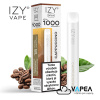 IZY VAPE ONE+ Cappuccino 18 mg 1000 poťahov jednorazová elektronická cigareta
