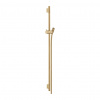 Hansgrohe Unica - S Puro sprchová tyč 900 mm so sprchovou hadicou Isiflex 1600 mm, kartáčovaný bronz 28631140