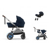 CYBEX e-Gazelle S Lux + Gazelle S Cot S Travel Set Cloud G Plus i-Size ocean blue 2025