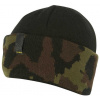Avid Carp Čiapka Black And Camo Beanie