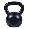 Gorilla Sports Kettlebell činka, liatinová, čierna, 32 kg