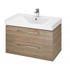 CERSANIT SET LARA skrinka orech s umývadlom MILLE 80 cm S801-339-DSM