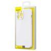 Baseus Baseus iPhone 13 Pro case Liquid Silica Gel Protective White (ARYT000402)