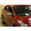 Nerezové kryty zrkadiel Hyundai Elantra V (BEZ integrovaných smeroviek) -- od roku výroby 2010-