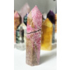Brazília Rodonit obelisk (7,5 cm)