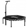 INLEA FITNESS Trampolína 130 cm s madlom - čierna