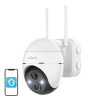 Wireless 3MP WiFi outdoor camera ieGeek ZS-GX1S white 5200mAh ZS-GX1S White