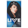 Schwarzkopf Live Moisture Gel, gélová farba na vlasy 1.4 Čučoriedková čierna 1 ks, 1.4