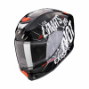 Detská moto prilba SCORPION EXO-JNR AIR BOUM čierno/biela - Veľkosť YS