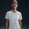 Nike Dri-FIT Academy Short-Sleeve Football Top Womens Pht Dust/S Grey 12 (M)