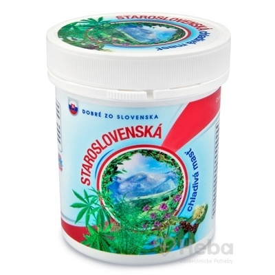 Dobré z SK STAROSLOVENSKÁ chladivá masť masážny prípravok 1x250 ml