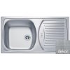 Alveus BASIC 150 nerezový drez so sifónom 78x43,5 - Dekor 1136531