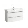 Laufen Priestorová skrinka pod umývadlo 93,5 cm, biela matná H4102021601001
