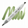 Liehová fixa TOUCH obojstranná Brush & Chisel, GY235 Sap green