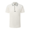 Slazenger Men's Tennis Short Sleeve Performance Polo Shirt White XL