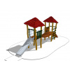 Playground System Detské ihrisko - zostava so nerezovou šmykľavkou - Rarášek