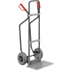 Rudla na vrecia s lyžinami, čierna ,lopata š x h 450 x 350 mm, pozinkovaná EUROKRAFTpro
