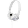 Sony MDR-ZX310 slúchadlá On Ear káblové, MDRZX310W.AE, biela; MDRZX310W.AE