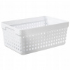 Univerzálny kôš Plast Team biely plast 10x15,8x23,8 cm