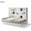 Dig-net nábytok Sklápacia posteľ Lenart BED CONCEPT BC-04 biela | 140 x 200 cm