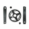 BPLumen Převodník + kliky 170mm k motoru Bafang MaxDrive 500, 38 z., bez krytu