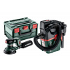 Metabo Akumulátorové stroje v súprave Set SXA 18 LTX 125 BL + AS 18 L PC Compac