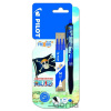 PILOT FriXion Ball Plus One Piece + náplne 3 ks, BL, modrá - PILOT