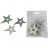 Dekoračná hviezda 6 ks D5865