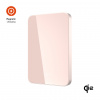 Powerbanka FIXED MagZen 5 Crystal s Qi2 a MagSafe, 5 000 mAh, růžová FIXZENMC-5-PI