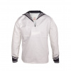 Košeľa BW Marine s golierom - biela-navy, 60