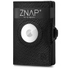Slimpuro ZNAP Airtag Wallet, 12 kariet, priehradka na mince, 8,9 x 1,8 x 6,3 cm (Š x V x H), ochrana RFID (ZNAPAirSaffiano12)