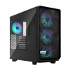 FRACTAL DESIGN skříň Meshify 2 Lite RGB Black TG Light Tint, 2x USB 3.0, bez zdroje, E-ATX FD-C-MEL2A-05