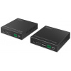 Digitus HDMI 4K/60Hz Optický extender s KVM USB 1.1 přes IP 1G nebo až 40 km/300 m, max. 253 přijímačů, HDMI Loop-Out, Audio - Sada