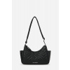 KABELKA KARL LAGERFELD K/BRICK ZIP SHOULDER BAG BLACK