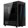 GIGABYTE AORUS C200/Midi Tower/Transpar./Čierna (GB-C200G)
