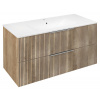 SAPHO CIRASA umývadlová skrinka 99,8x52x46cm, dub alabama strip CR100-2322